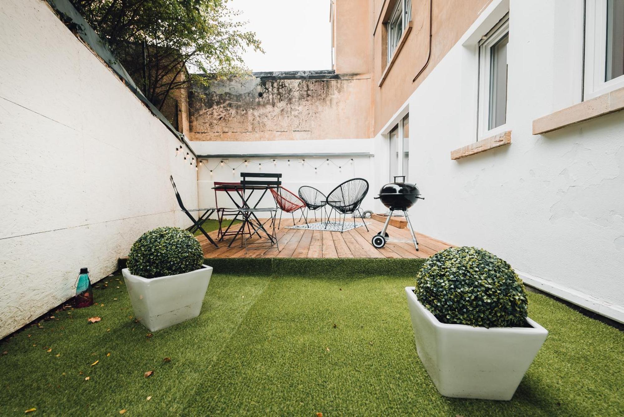 Cozy Central Studio With Private Terrace Luxemburg Exteriör bild