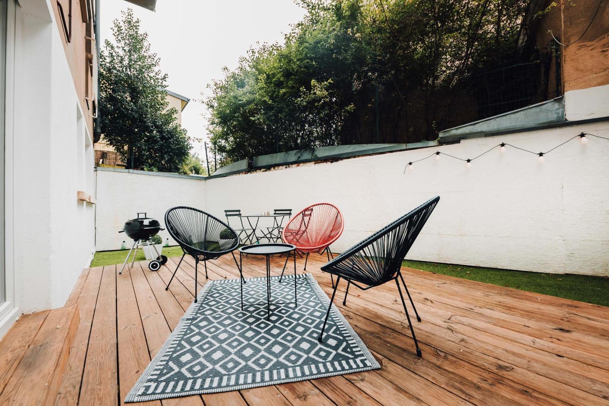 Cozy Central Studio With Private Terrace Luxemburg Exteriör bild
